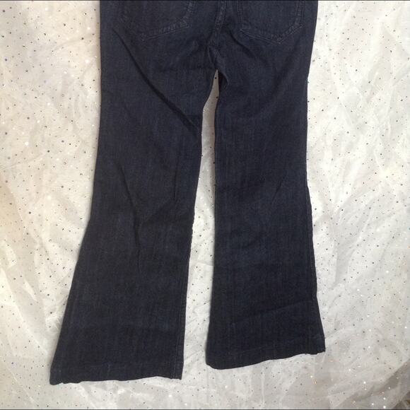 YMI PREMIUM FLARE Dark Rinse Jeans Size 7 y2k - Picture 3 of 8